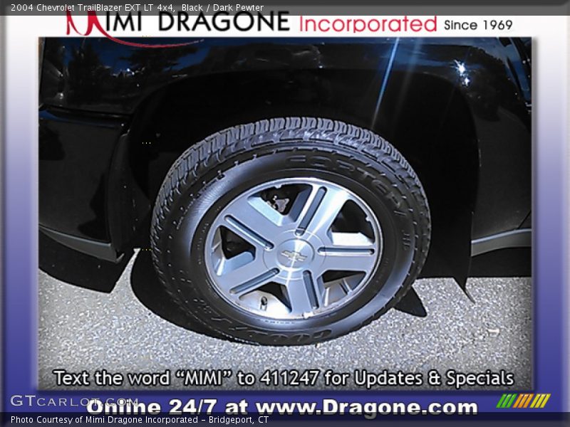 Black / Dark Pewter 2004 Chevrolet TrailBlazer EXT LT 4x4