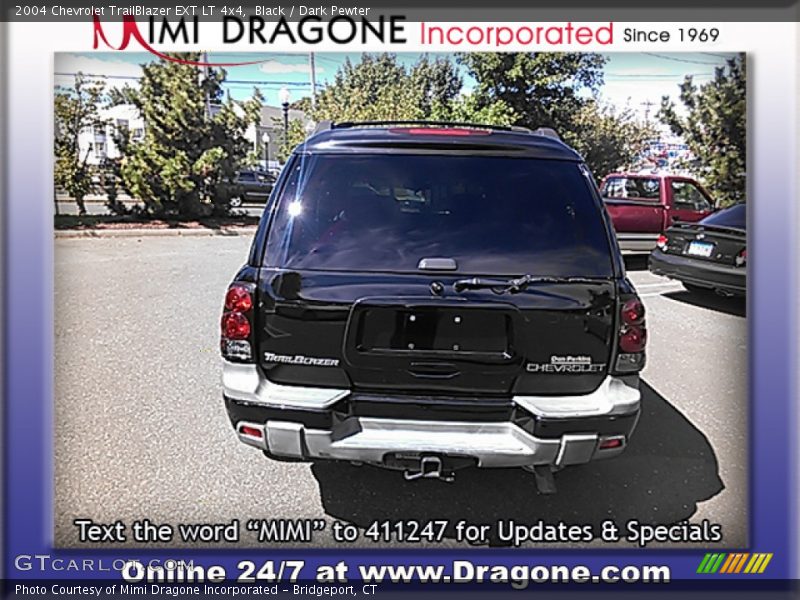 Black / Dark Pewter 2004 Chevrolet TrailBlazer EXT LT 4x4