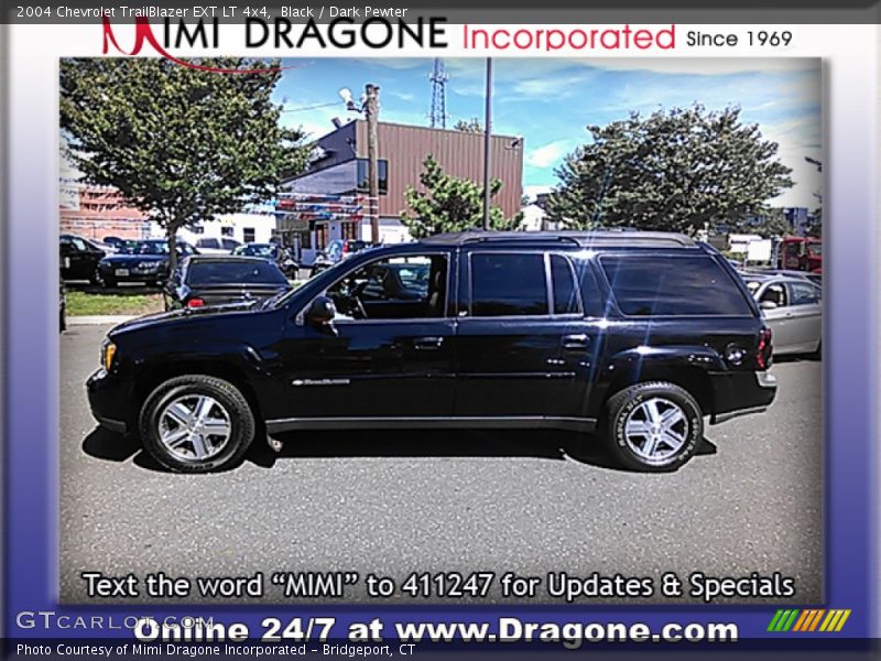 Black / Dark Pewter 2004 Chevrolet TrailBlazer EXT LT 4x4