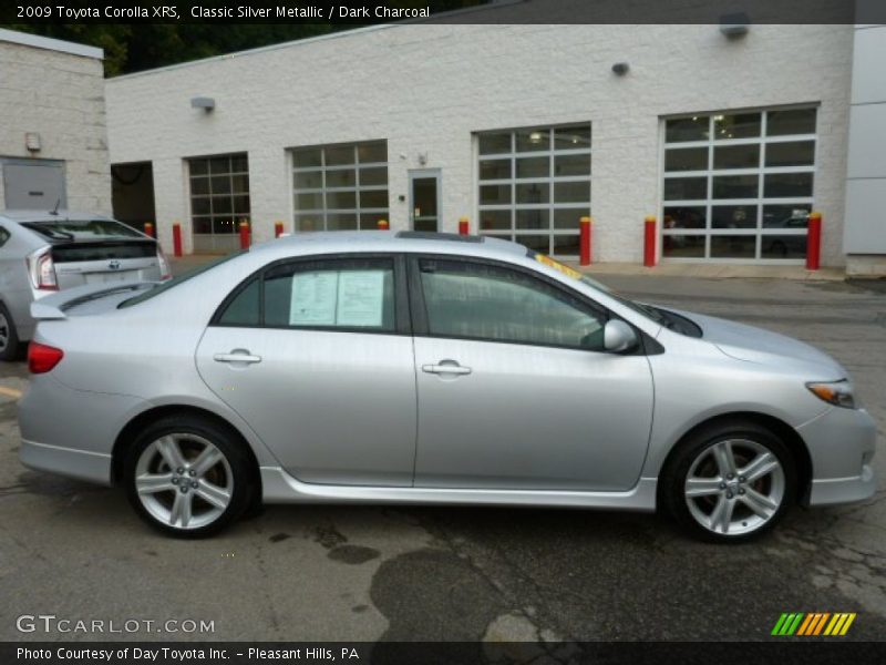 Classic Silver Metallic / Dark Charcoal 2009 Toyota Corolla XRS