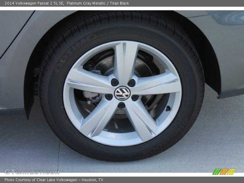  2014 Passat 2.5L SE Wheel