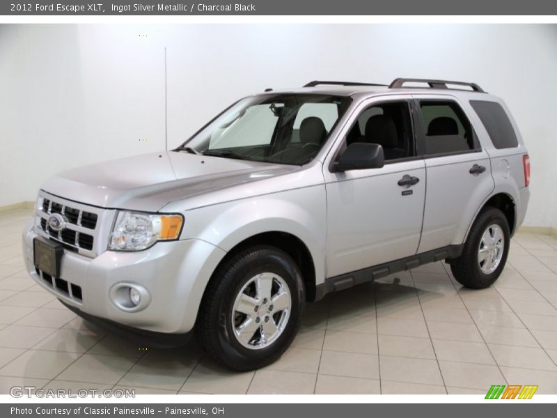 Ingot Silver Metallic / Charcoal Black 2012 Ford Escape XLT