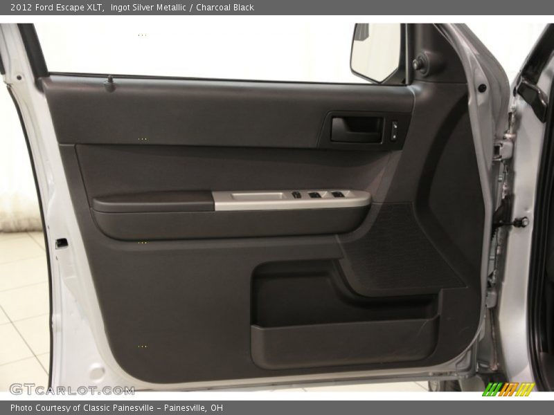 Ingot Silver Metallic / Charcoal Black 2012 Ford Escape XLT