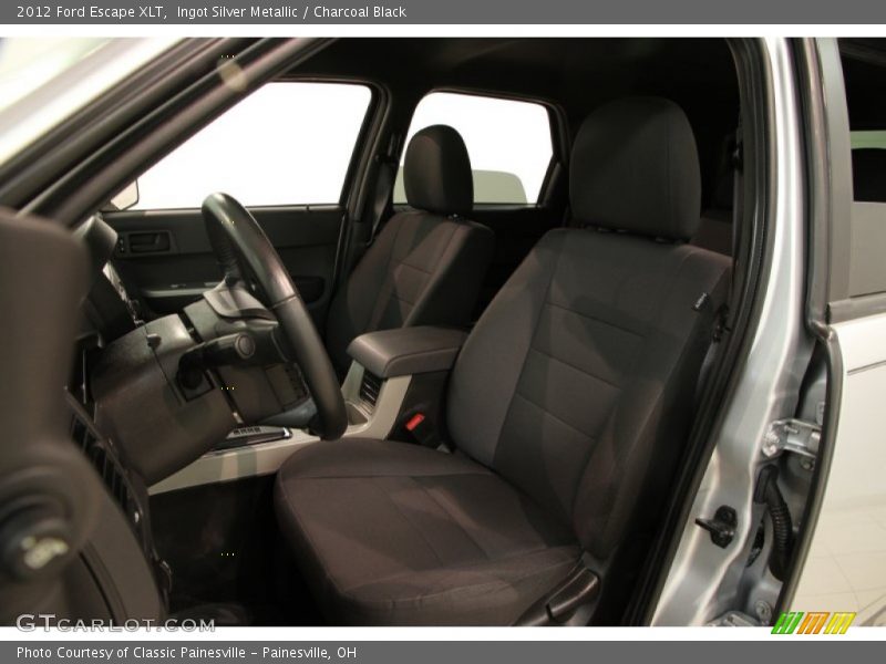 Ingot Silver Metallic / Charcoal Black 2012 Ford Escape XLT