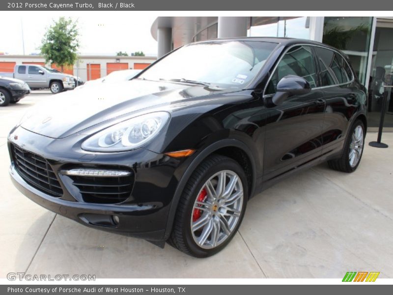 Black / Black 2012 Porsche Cayenne Turbo