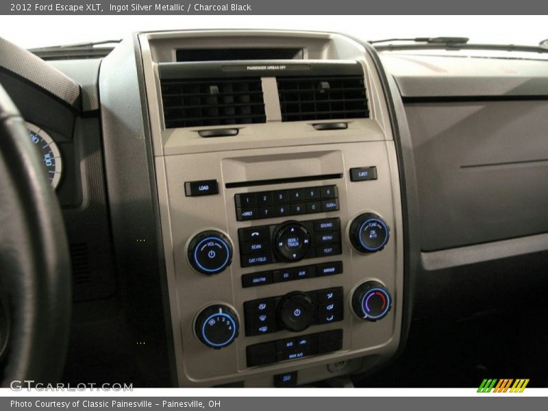 Ingot Silver Metallic / Charcoal Black 2012 Ford Escape XLT
