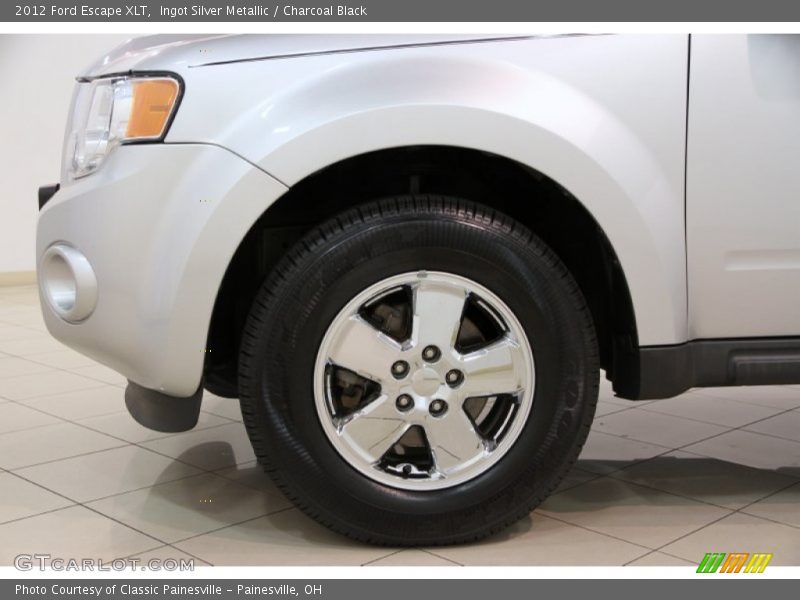 Ingot Silver Metallic / Charcoal Black 2012 Ford Escape XLT