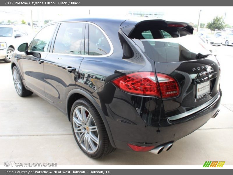 Black / Black 2012 Porsche Cayenne Turbo