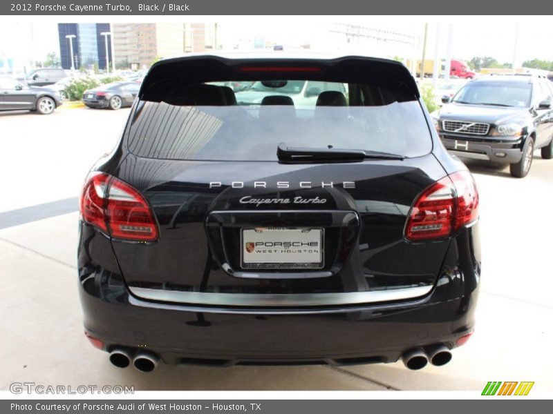 Black / Black 2012 Porsche Cayenne Turbo