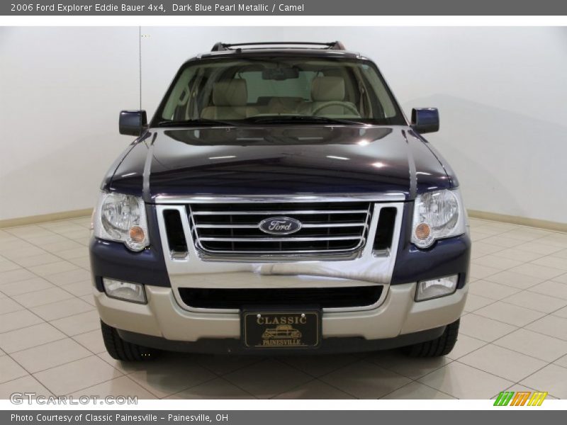 Dark Blue Pearl Metallic / Camel 2006 Ford Explorer Eddie Bauer 4x4