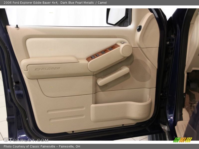 Dark Blue Pearl Metallic / Camel 2006 Ford Explorer Eddie Bauer 4x4