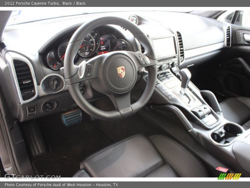 Black / Black 2012 Porsche Cayenne Turbo