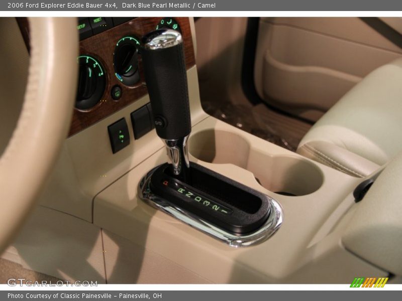 Dark Blue Pearl Metallic / Camel 2006 Ford Explorer Eddie Bauer 4x4