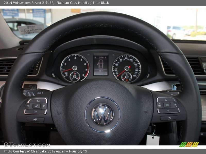  2014 Passat 2.5L SE Steering Wheel