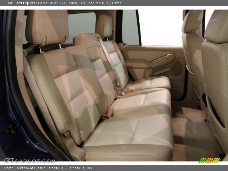 Dark Blue Pearl Metallic / Camel 2006 Ford Explorer Eddie Bauer 4x4