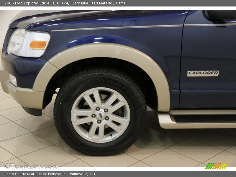 Dark Blue Pearl Metallic / Camel 2006 Ford Explorer Eddie Bauer 4x4