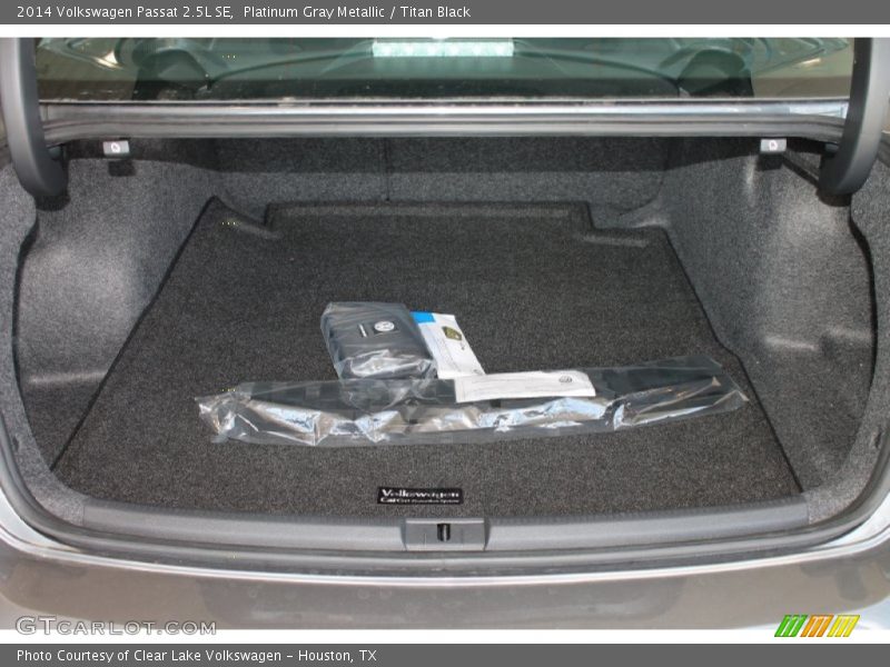  2014 Passat 2.5L SE Trunk