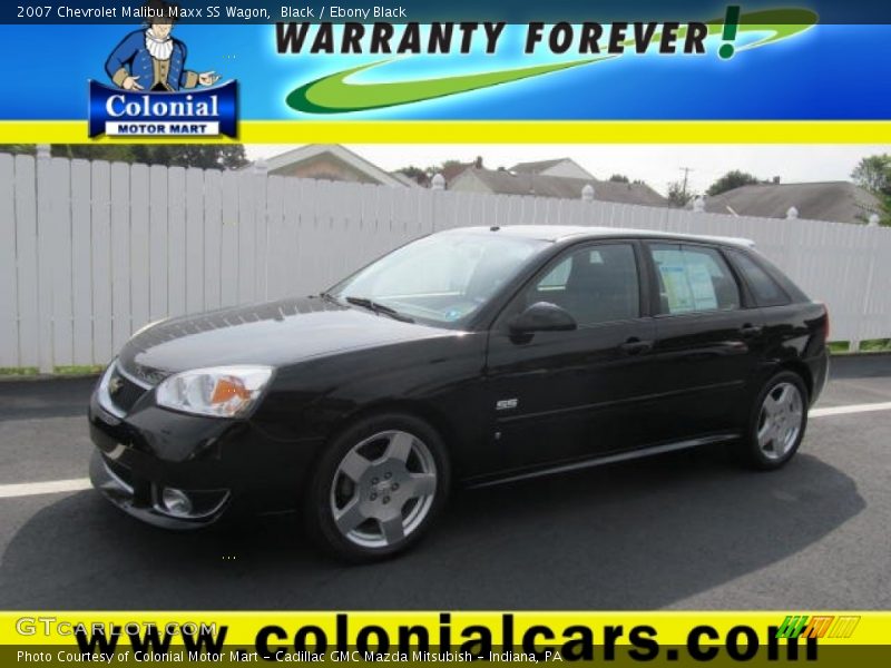 Black / Ebony Black 2007 Chevrolet Malibu Maxx SS Wagon