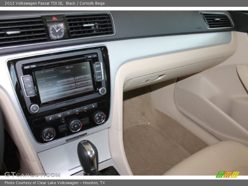 Black / Cornsilk Beige 2013 Volkswagen Passat TDI SE