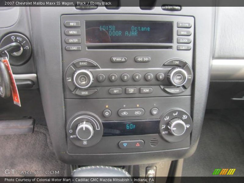Controls of 2007 Malibu Maxx SS Wagon