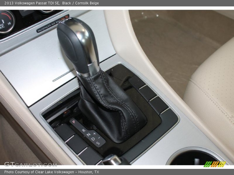 Black / Cornsilk Beige 2013 Volkswagen Passat TDI SE