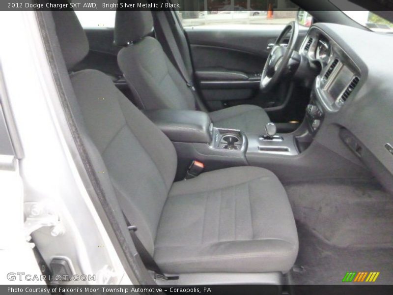 Front Seat of 2012 Charger SXT AWD