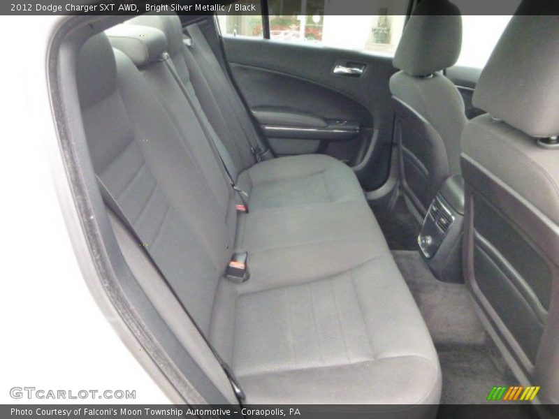 Rear Seat of 2012 Charger SXT AWD