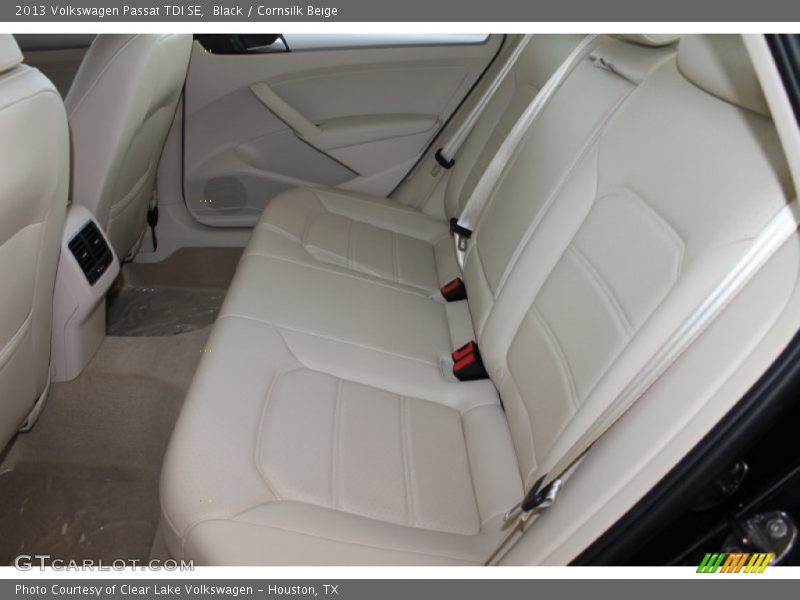 Black / Cornsilk Beige 2013 Volkswagen Passat TDI SE