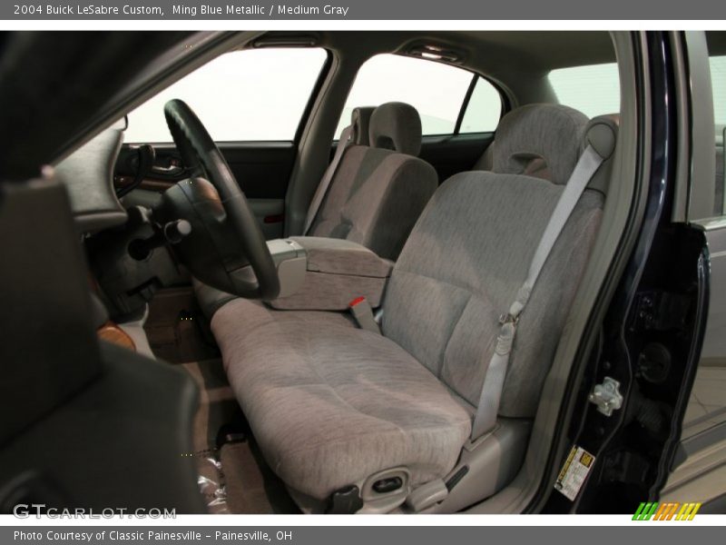 Ming Blue Metallic / Medium Gray 2004 Buick LeSabre Custom