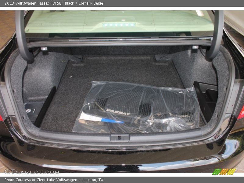 Black / Cornsilk Beige 2013 Volkswagen Passat TDI SE