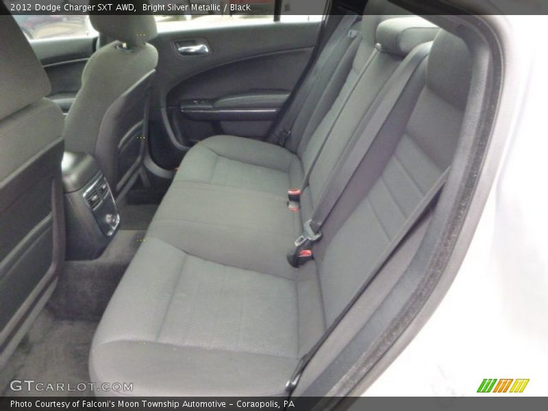 Bright Silver Metallic / Black 2012 Dodge Charger SXT AWD