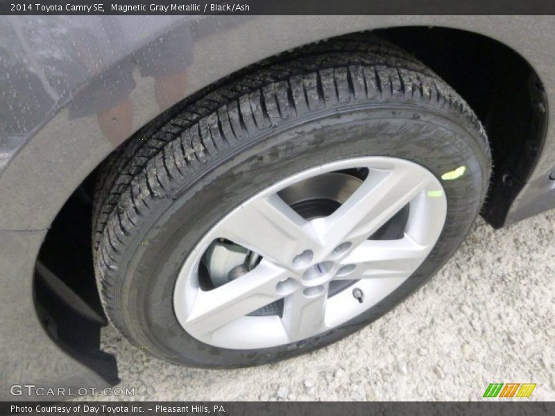 Magnetic Gray Metallic / Black/Ash 2014 Toyota Camry SE