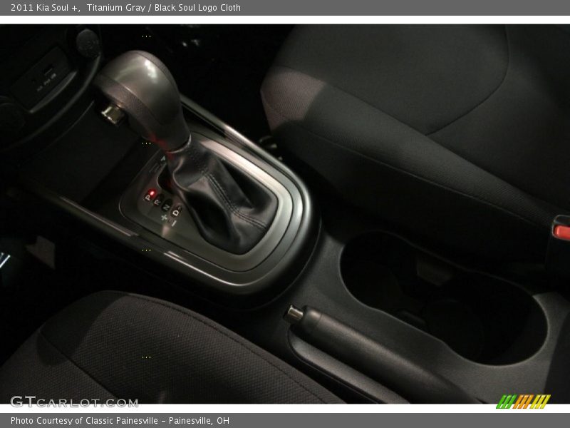 Titanium Gray / Black Soul Logo Cloth 2011 Kia Soul +