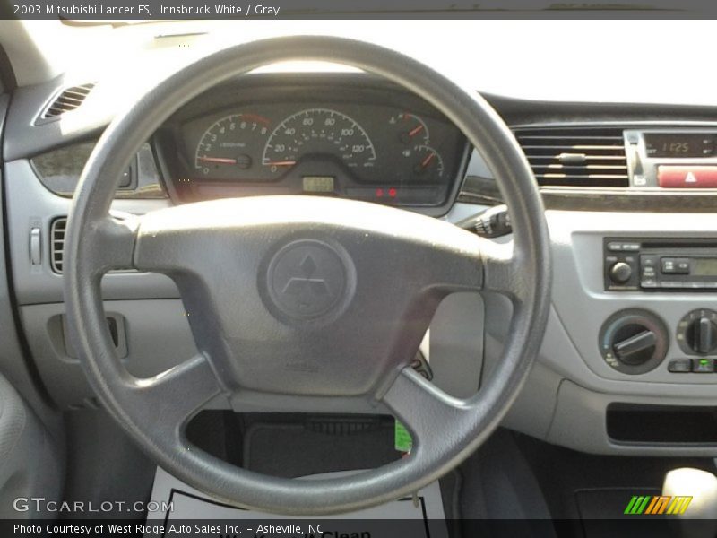 Innsbruck White / Gray 2003 Mitsubishi Lancer ES