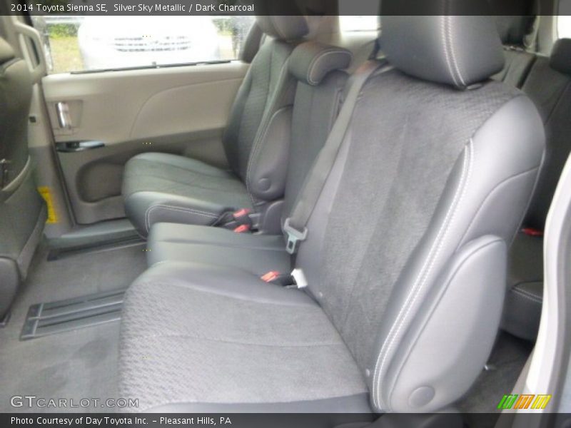 Silver Sky Metallic / Dark Charcoal 2014 Toyota Sienna SE