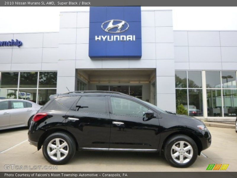 Super Black / Black 2010 Nissan Murano SL AWD