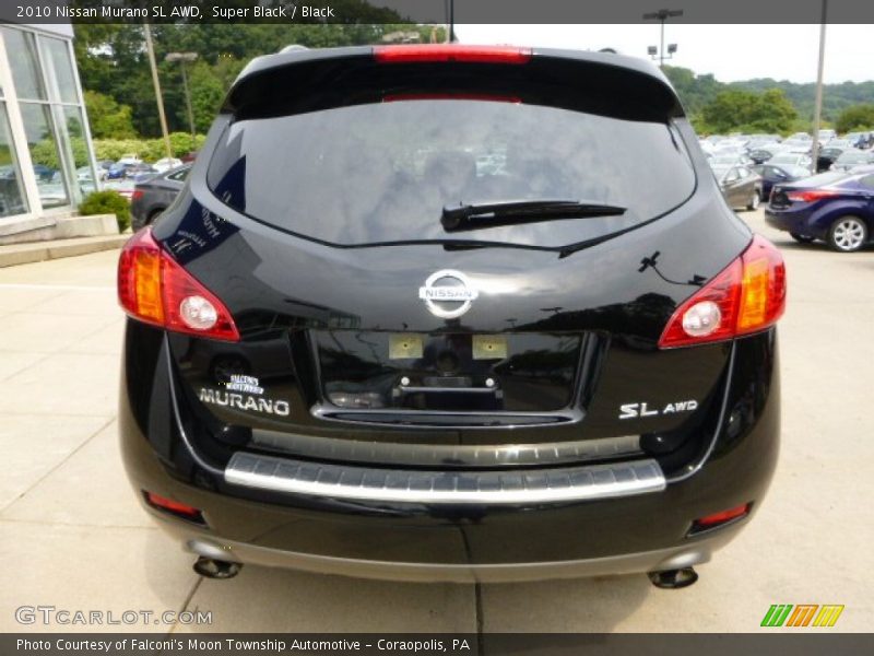 Super Black / Black 2010 Nissan Murano SL AWD