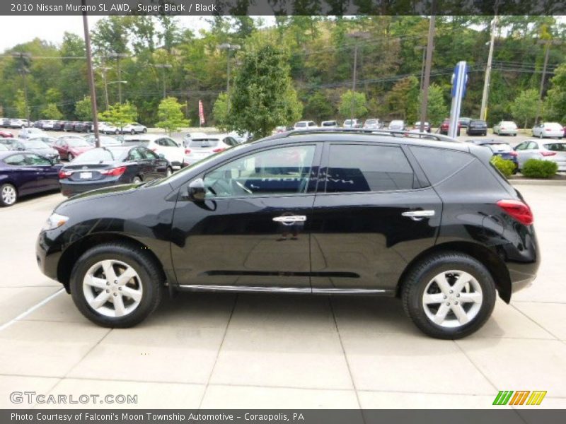 Super Black / Black 2010 Nissan Murano SL AWD