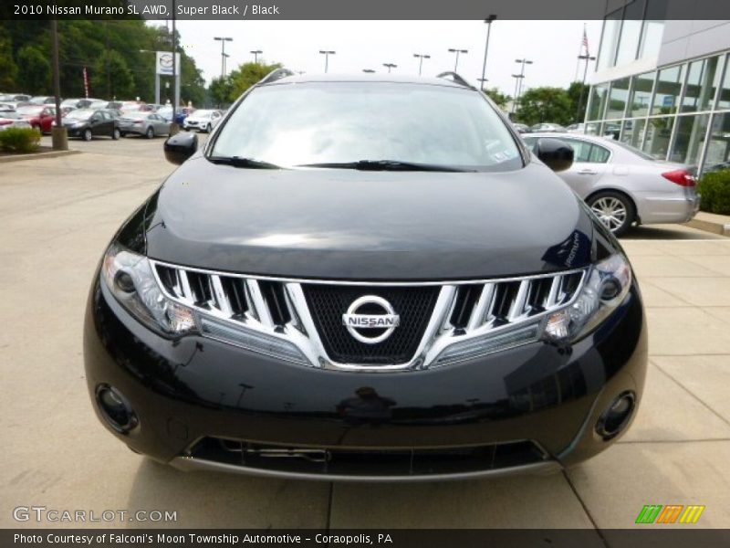 Super Black / Black 2010 Nissan Murano SL AWD