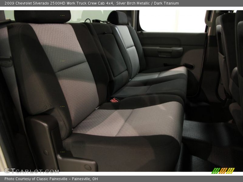 Silver Birch Metallic / Dark Titanium 2009 Chevrolet Silverado 2500HD Work Truck Crew Cab 4x4