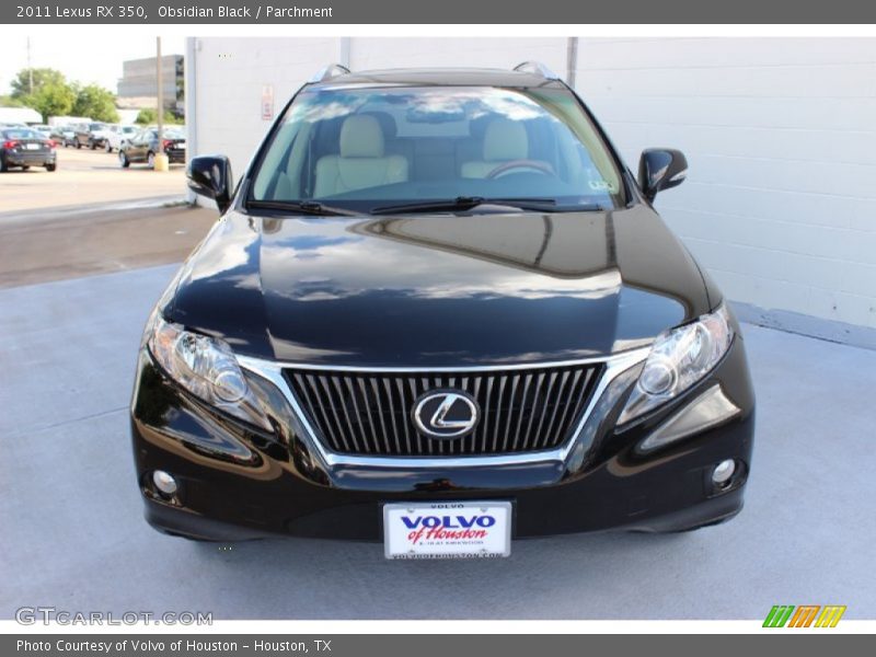 Obsidian Black / Parchment 2011 Lexus RX 350