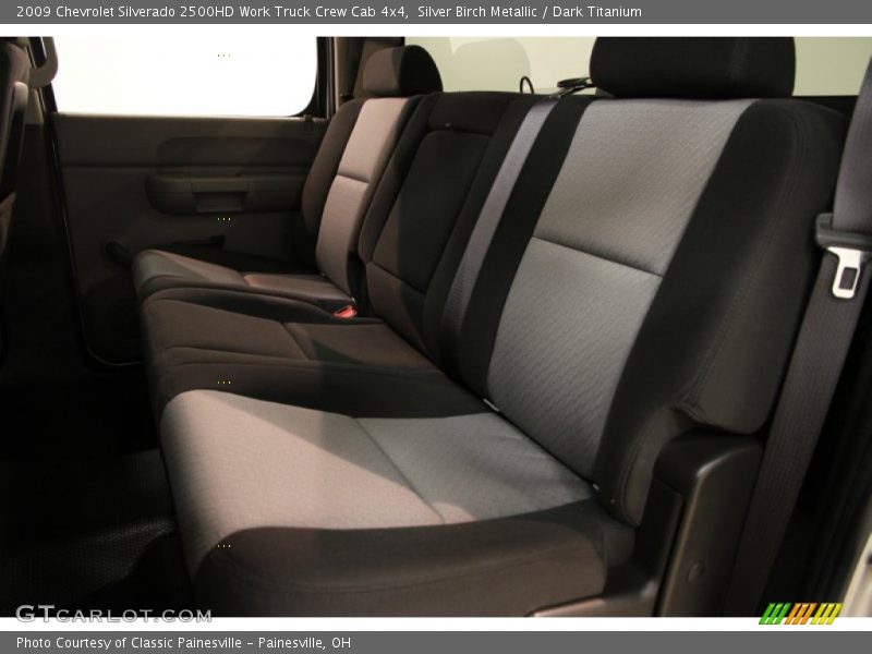 Silver Birch Metallic / Dark Titanium 2009 Chevrolet Silverado 2500HD Work Truck Crew Cab 4x4