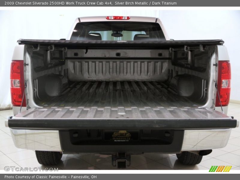 Silver Birch Metallic / Dark Titanium 2009 Chevrolet Silverado 2500HD Work Truck Crew Cab 4x4