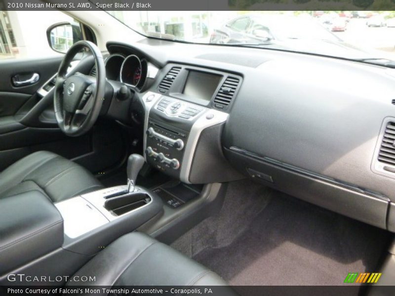Super Black / Black 2010 Nissan Murano SL AWD