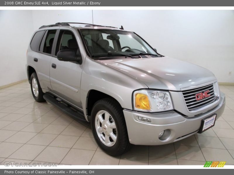 Liquid Silver Metallic / Ebony 2008 GMC Envoy SLE 4x4