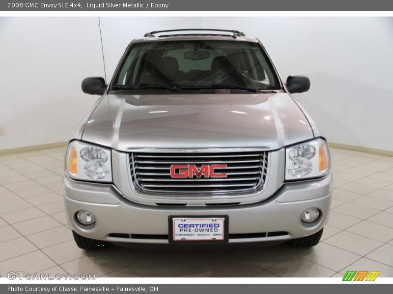 Liquid Silver Metallic / Ebony 2008 GMC Envoy SLE 4x4