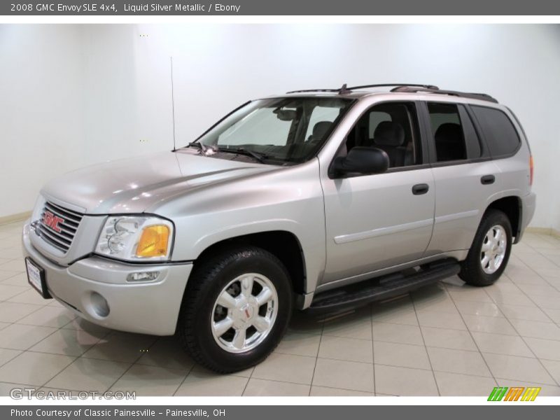 Liquid Silver Metallic / Ebony 2008 GMC Envoy SLE 4x4