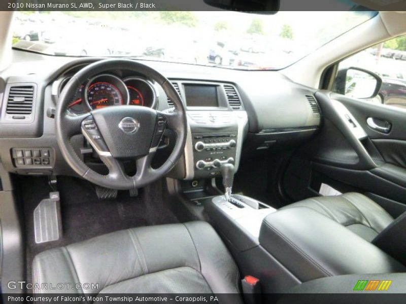 Super Black / Black 2010 Nissan Murano SL AWD