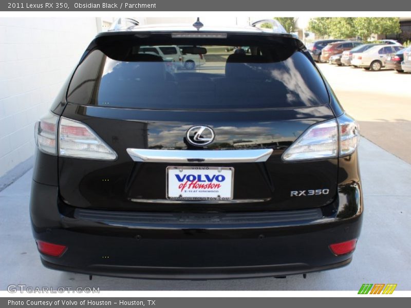 Obsidian Black / Parchment 2011 Lexus RX 350