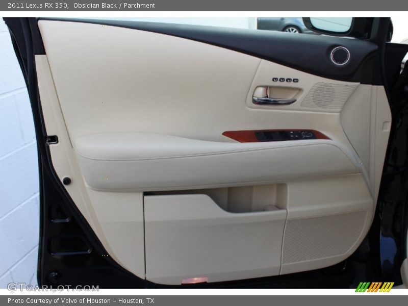 Obsidian Black / Parchment 2011 Lexus RX 350